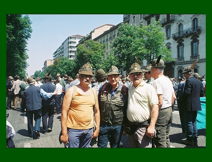 Incontro con commilitoni della Sezione di Bergamo del Gruppo Sondrio a Vipiteno 1972/73