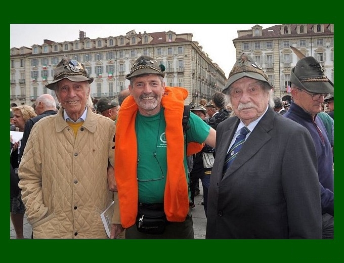 Luigi Rinaldo, autore delle foto, con Nelson Cenci e Carlo Vicentini