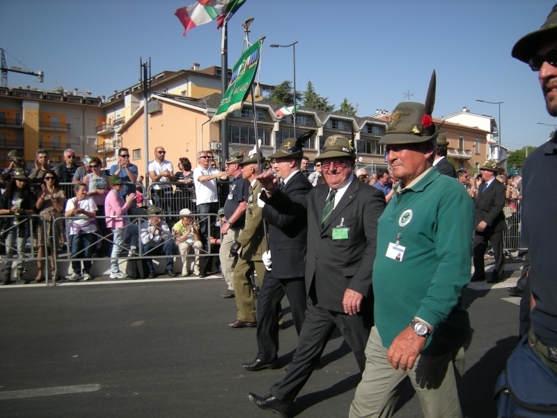 Sfilata 21/71 - Sezione di Milano - Il Presidente, Luigi Boffi
