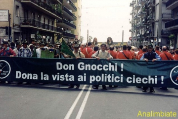 12 Maggio – Il significativo striscione della sezione di Milano