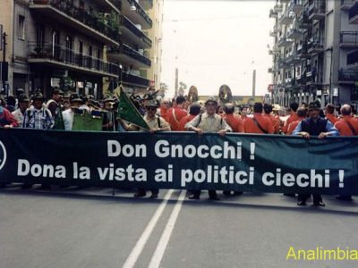 12 Maggio – Il significativo striscione della sezione di Milano